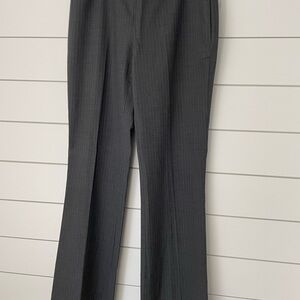 Gray GAP Pinstripe Trousers size 8